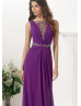 Beaded Lace Chiffon Long Amazing Mother Dress